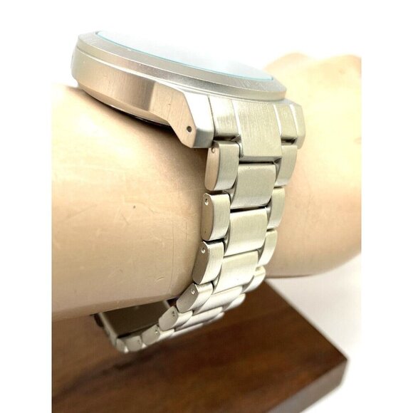 Joshua & Sons Men's Watch JS82SSB Quartz Black Dial Silver Stainless Ste… - Picture 13 of 15